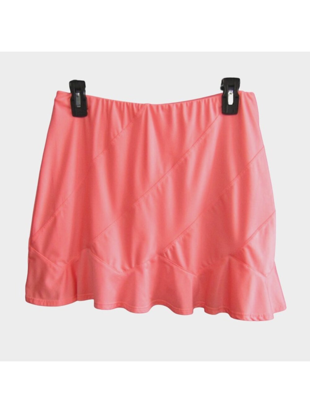 Tail Womens M Golf Skort Coral Peach Ruffle Flounce Athletic Tennis Skirt